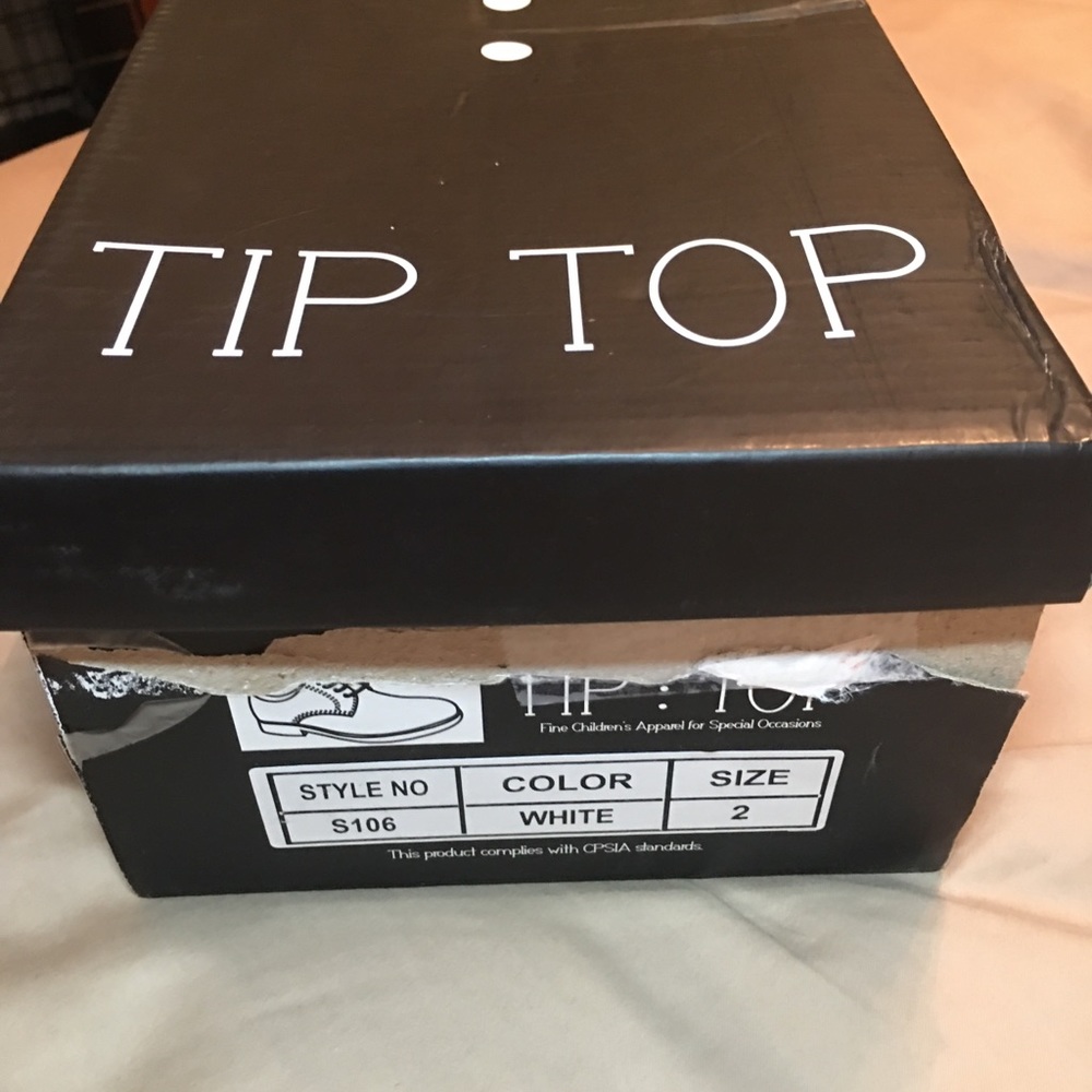 Boys white dress shoes (Baptism)
